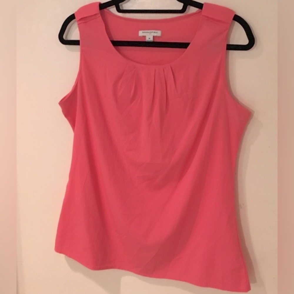 Banana Republic Pink Sleeveless Top